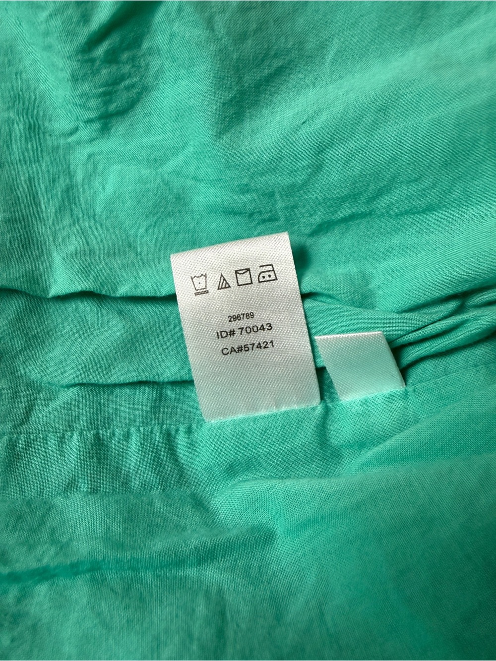 LOFT Mint and Kelly Green Striped A-Line Skirt - Picture 6 of 7